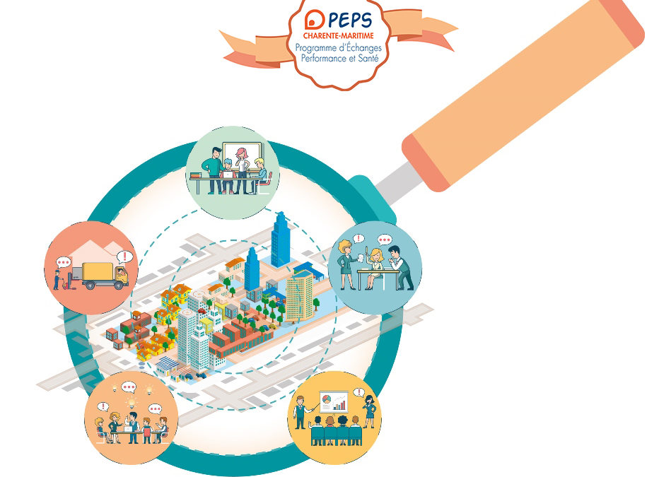 Groupe Hautier takes part in the exchange programme of the performance and health called PEPS