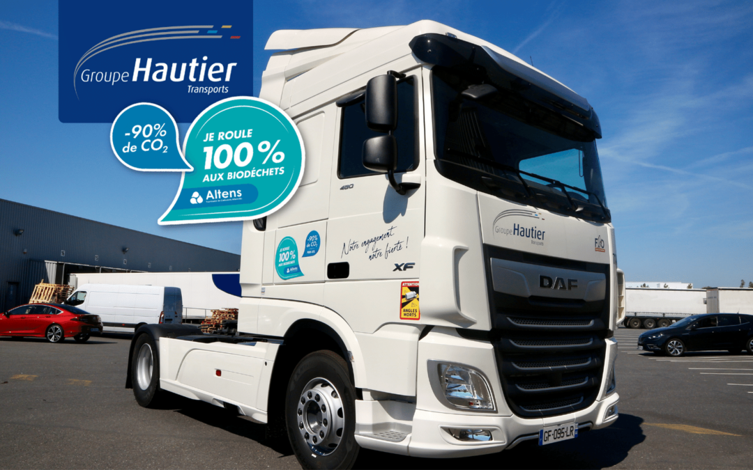 Groupe Hautier chooses low-carbon logistics!